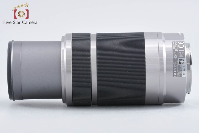 Sony E 55-210mm f/4.5-6.3 OSS Silver SEL55210 from Japan