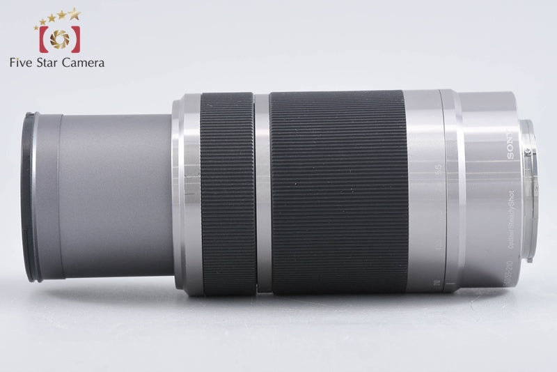 Sony E 55-210mm f/4.5-6.3 OSS Silver SEL55210 from Japan