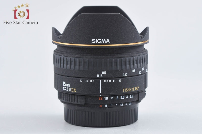 Sigma 15mm f/2.8 D EX FISHEYE for Nikon from Japan