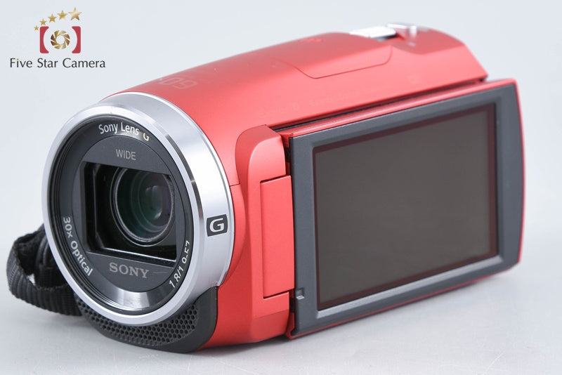 Sony Handycam HDR-CX680 Red Digital Video Camera [Multiple Languages] from Japan