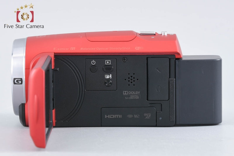 Sony Handycam HDR-CX680 Red Digital Video Camera [Multiple Languages] from Japan
