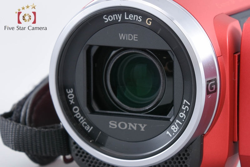 Sony Handycam HDR-CX680 Red Digital Video Camera [Multiple Languages] from Japan