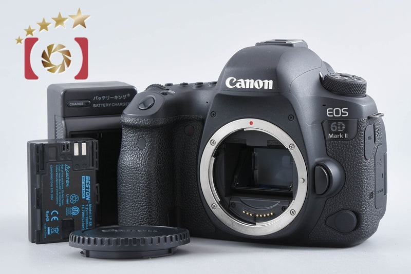 Canon EOS 6D Mark II 26.2 MP Full Frame Digital SLR Camera Body from Japan
