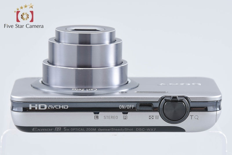 Sony Cyber-Shot DSC-WX7 Silver Digital Camera[Japanese Language Only] from Japan