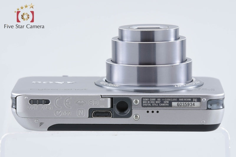 Sony Cyber-Shot DSC-WX7 Silver Digital Camera[Japanese Language Only] from Japan