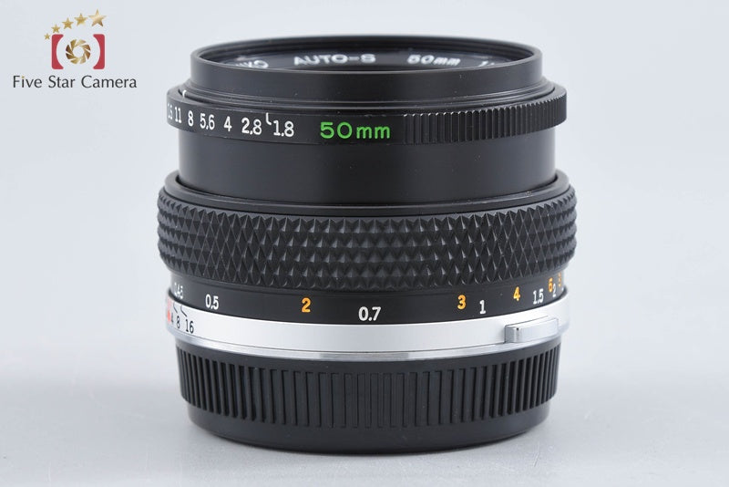 Olympus ZUIKO AUTO-S 50mm f/1.8 from Japan