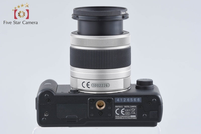 "Count 951" PENTAX Q Black 12.4 MP DSLR Camera 02 5-15 Lens from Japan