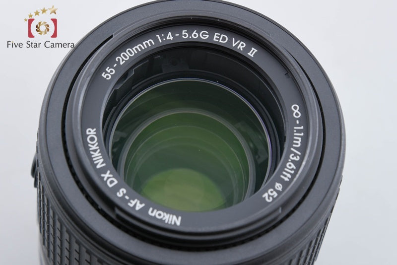 Nikon AF-S DX NIKKOR 55-200mm f/4-5.6 G II ED VR from Japan