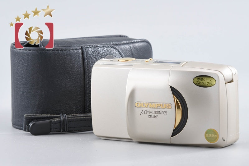 Olympus μ[mju:] ZOOM 105 DELUXE 35mm Point & Shoot Film Camera from Japan