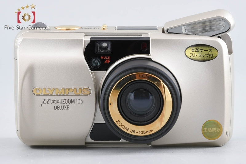 Olympus μ[mju:] ZOOM 105 DELUXE 35mm Point & Shoot Film Camera from Japan