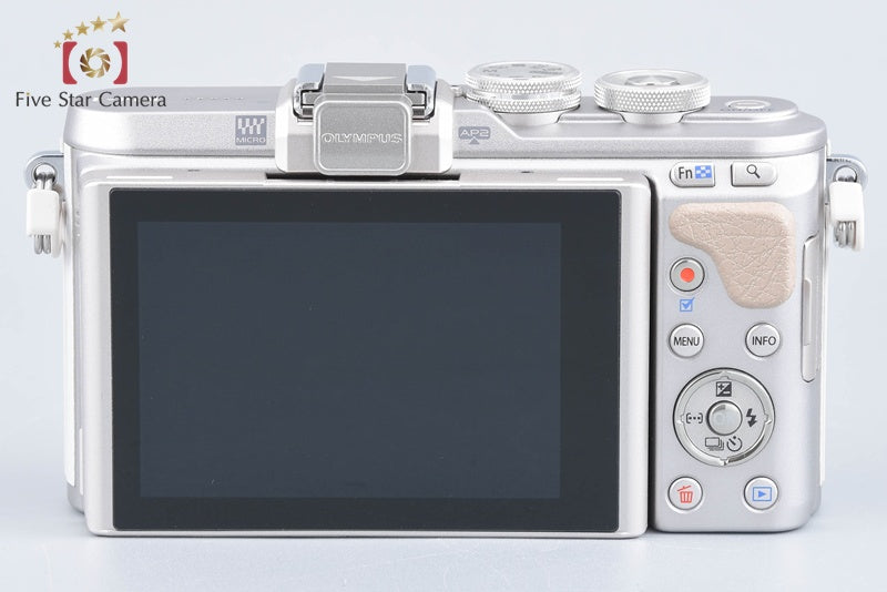 "Count 184" Olympus PEN E-PL8 White 16.1 MP EZ 14-42 40-150 Lenses from Japan