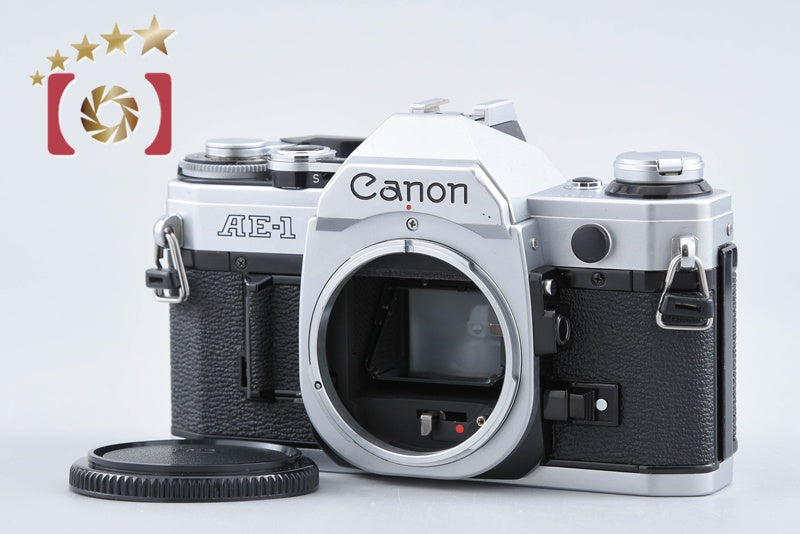 Canon AE-1 Silver 35mm SLR Film Camera Body from Japan