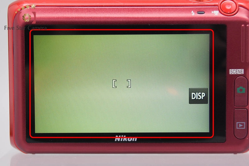 Nikon COOLPIX S6400 Glossy Red 16.0 MP Digital Camera from Japan
