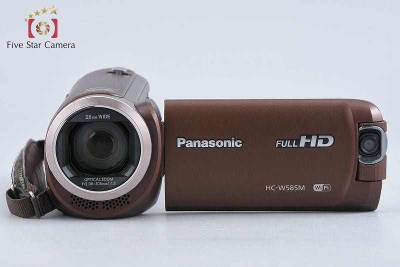 Panasonic HC-W585M Brown Digital Hi-Vision Video Camera from Japan