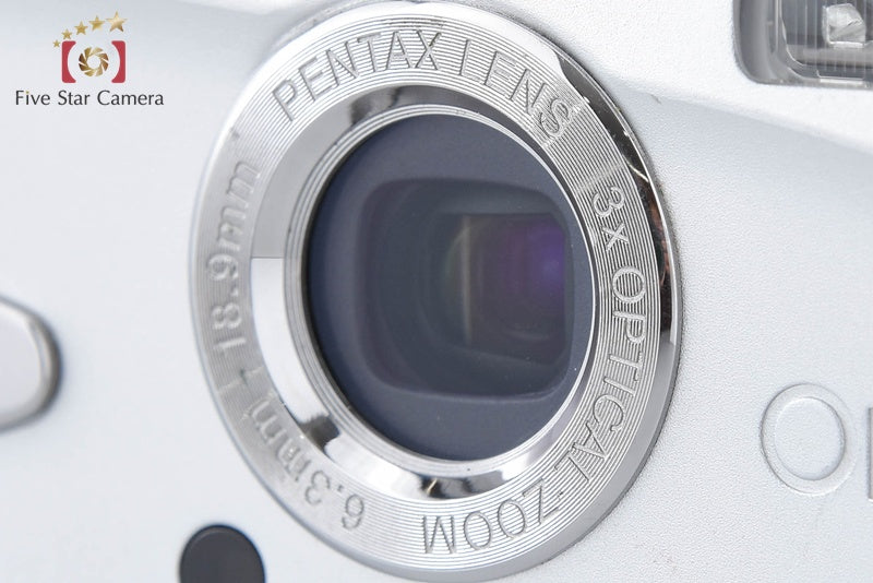 Pentax Optio W30 Silver 7.1 MP Waterproof Digital Camera from Japan