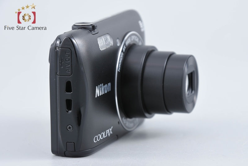 Nikon COOLPIX S3700 Black 20.1 MP Digital Camera from Japan