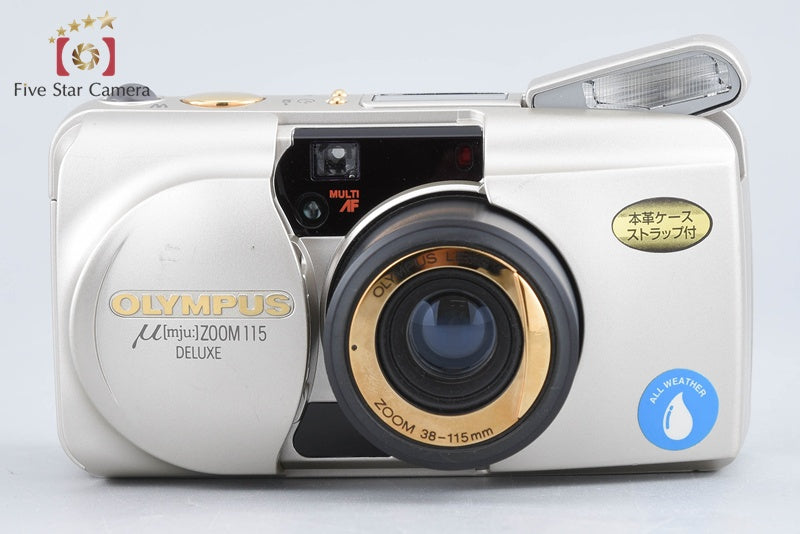 Olympus μ[mju:] ZOOM 115 DELUXE 35mm Point & Shoot Film Camera from Japan