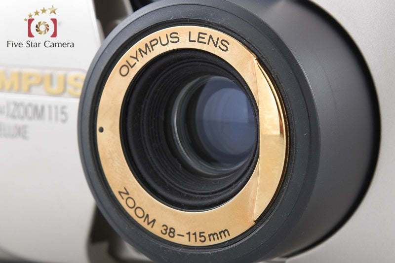 Olympus μ[mju:] ZOOM 115 DELUXE 35mm Point & Shoot Film Camera from Japan