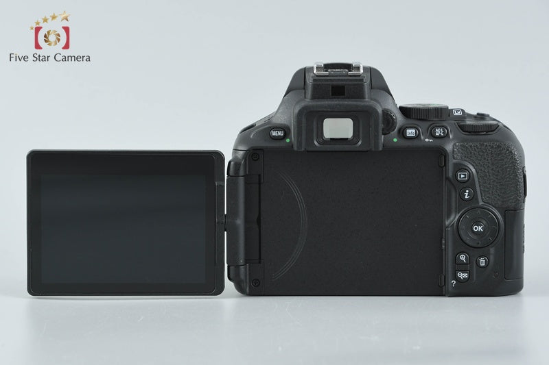 Nikon D5600 24.2 MP Digital SLR Camera 18-55 70-300 VR Lenses from Japan