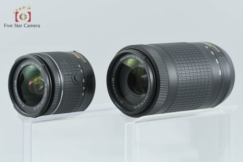 Nikon D5600 24.2 MP Digital SLR Camera 18-55 70-300 VR Lenses from Japan