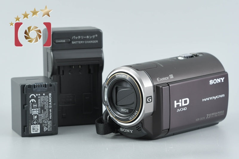 Sony Handycam HDR-CX370V Full HD Camcorder [Japanese Language Only] fr