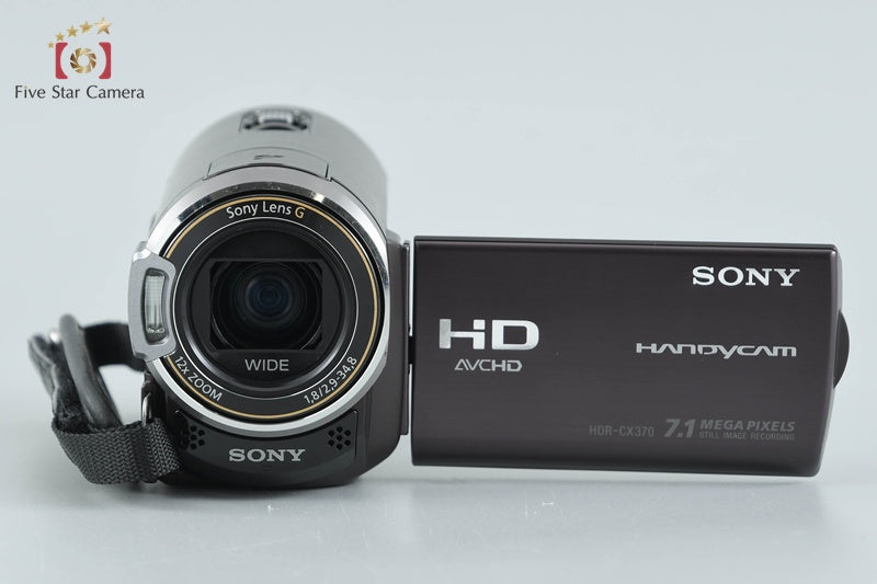 Sony Handycam HDR-CX370V Full HD Camcorder [Japanese Language Only] from Japan