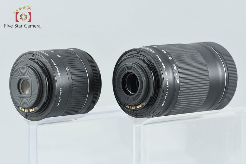 Canon EOS Kiss X10 / Rebel SL3 / 250D / 200DII 18-55 55-250 Lenses from Japan