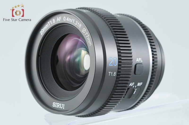SIRUI 20mm T1.8 Anamorphic 1.33x S35 for Micro Four Thirds w/ Box from Japan