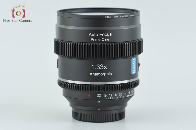 SIRUI 20mm T1.8 Anamorphic 1.33x S35 for Micro Four Thirds w/ Box from Japan