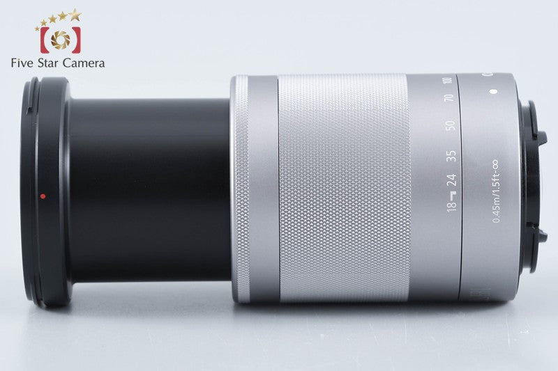 Canon EF-M 18-150mm f/3.5-6.3 IS STM Silver from Japan
