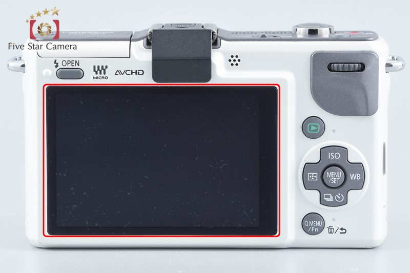 Panasonic LUMIX DMC-GF2 White 14-42 Lens [Japanese Language Only] from Japan