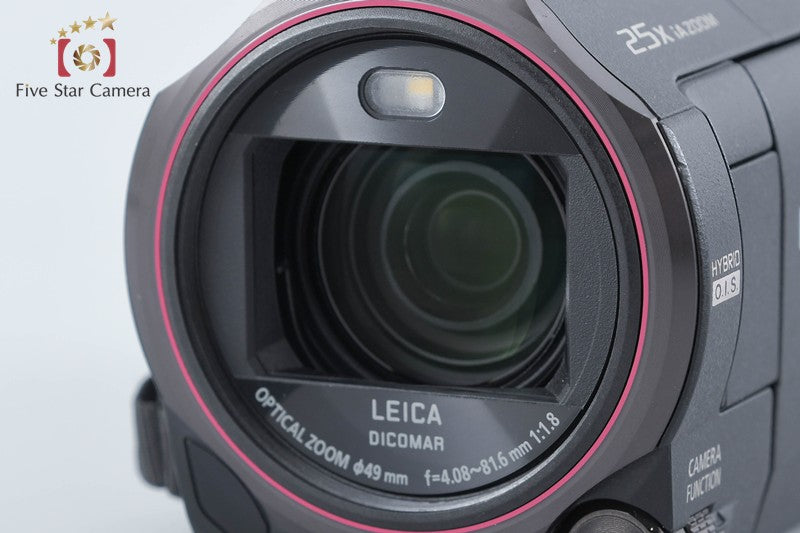 Panasonic HC-WX970M Black 4K Digital Camcorder from Japan