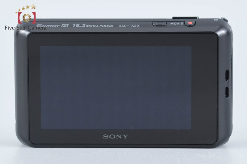 SONY Cyber-shot DSC-TX20 Black Digital Camera [Japanese Language Only]from Japan