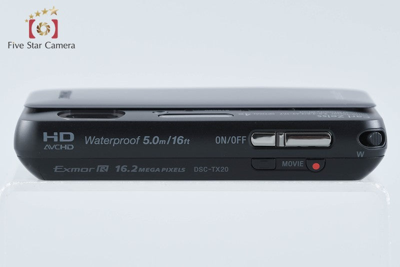 SONY Cyber-shot DSC-TX20 Black Digital Camera [Japanese Language Only]from Japan
