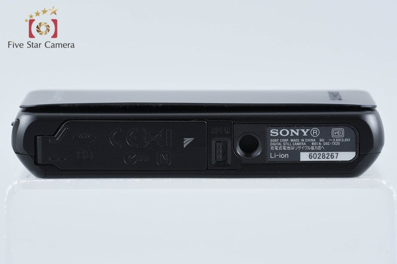 SONY Cyber-shot DSC-TX20 Black Digital Camera [Japanese Language Only]from Japan
