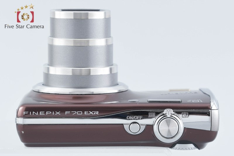 Fujifilm FinePix F70EXR Brown 10.0 MP Digital Camera w/ Box from Japan