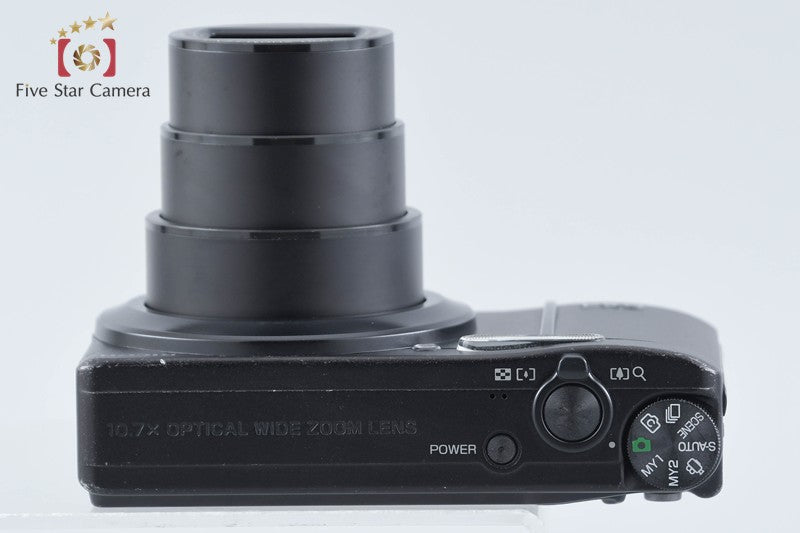 "Shutter count 4,331" Ricoh CX4 Black 10.0 MP Digital Camera from Japan