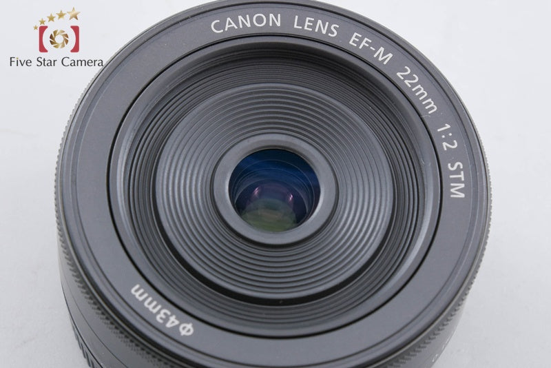 Canon EF-M 22mm f/2 STM Black from Japan