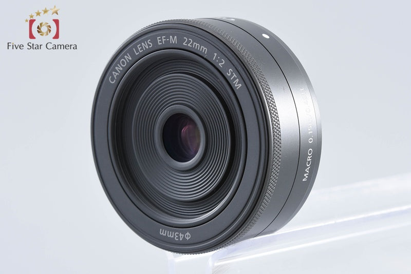 Canon EF-M 22mm f/2 STM Black from Japan