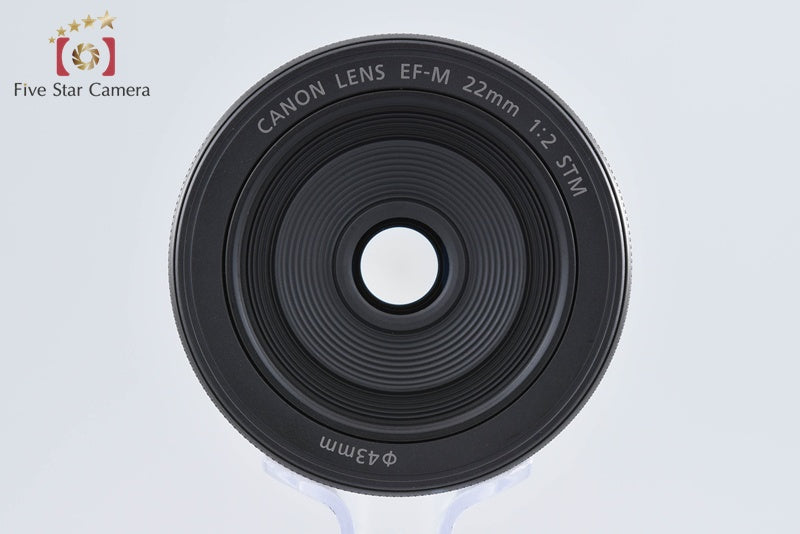 Canon EF-M 22mm f/2 STM Black from Japan
