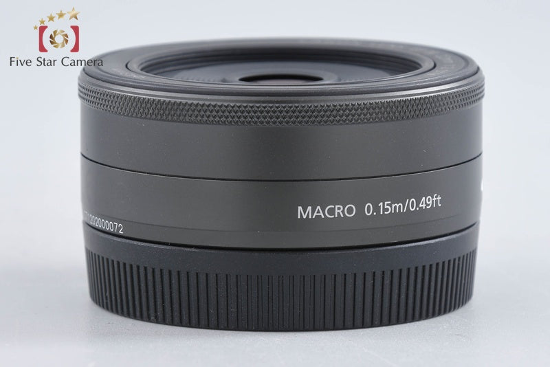Canon EF-M 22mm f/2 STM Black from Japan