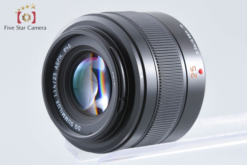 Panasonic LUMIX LEICA DG SUMMILUX 25mm f/1.4 ASPH. H-XA025 from Japan