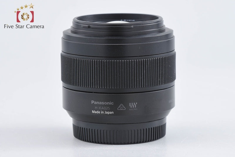 Panasonic LUMIX LEICA DG SUMMILUX 25mm f/1.4 ASPH. H-XA025 from Japan