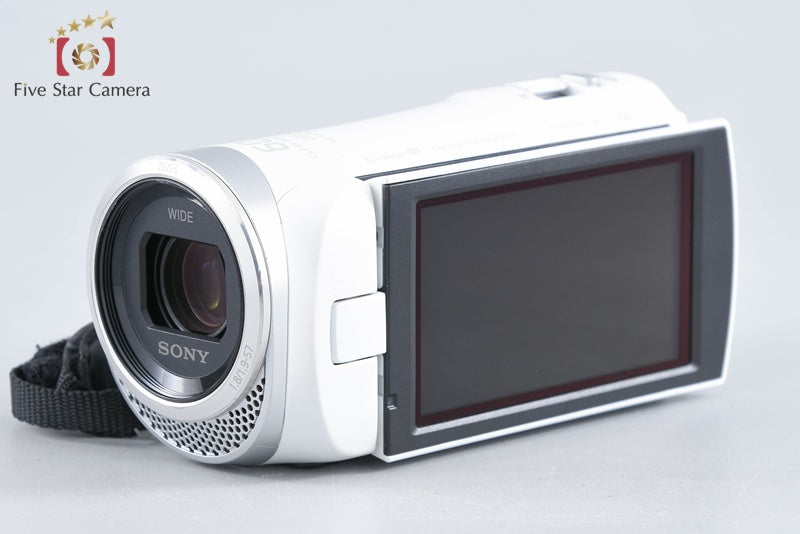 Sony Handycam HDR-CX485 White Video Camera [Japanese Language Only] from Japan