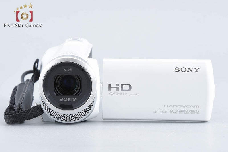 Sony Handycam HDR-CX485 White Video Camera [Japanese Language Only] from Japan