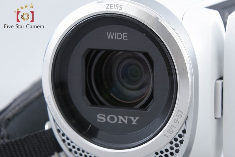 Sony Handycam HDR-CX485 White Video Camera [Japanese Language Only] from Japan