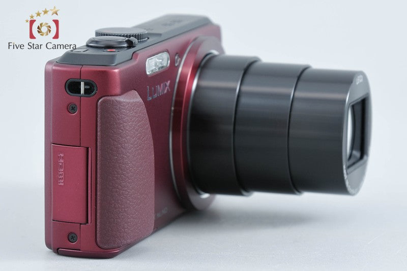 Panasonic LUMIX DMC-TZ40 Red Digital Camera [Japanese Language Only] from Japan