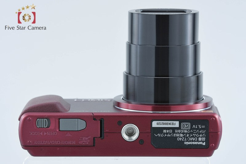 Panasonic LUMIX DMC-TZ40 Red Digital Camera [Japanese Language Only] from Japan