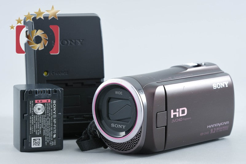 SONY Handycam HDR-CX420 Brown Video Camera [Japanese Language Only] from Japan