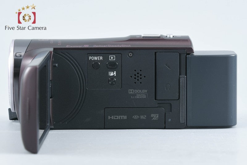 SONY Handycam HDR-CX420 Brown Video Camera [Japanese Language Only] from Japan